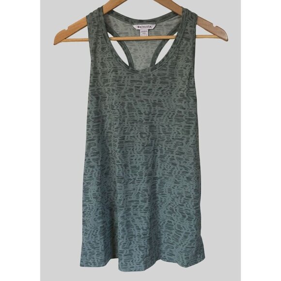 Athleta Tops - Athleta Racerback Active Tank Top Womens Size 2X Green Workout Activewear Yoga